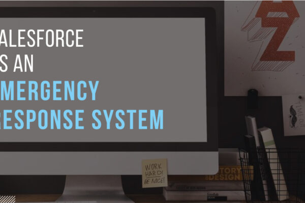 Applying Salesforce as Guiding Framework To Create an Emergency Response System